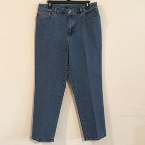Lauren Ralph Lauren Women's Vintage Mom Jeans Size 14 High Rise Classic Casual
